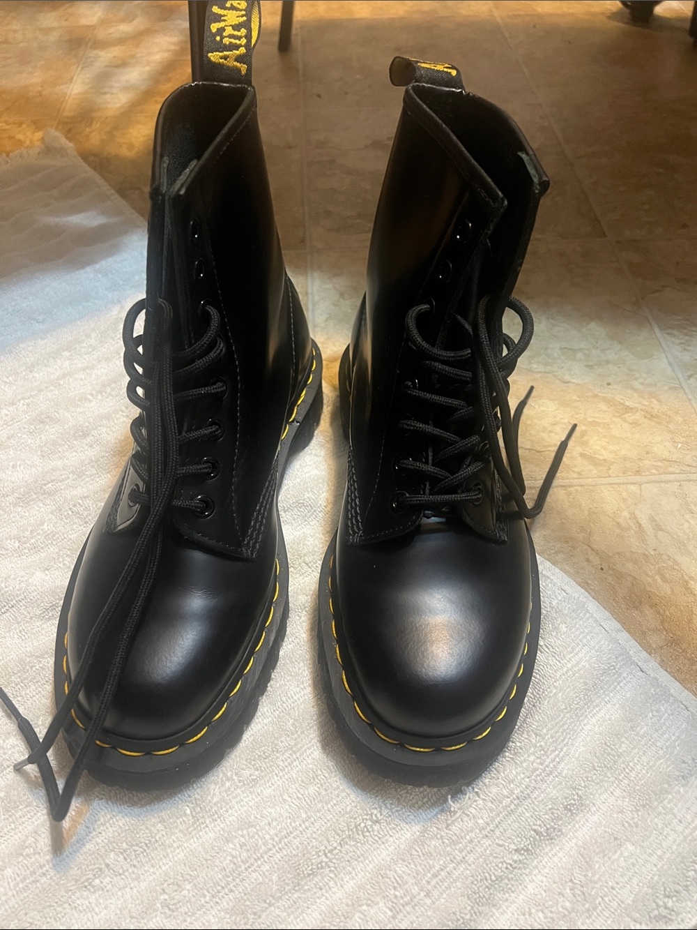 Black Dr Martens boots Size 8
